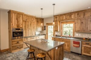Kitchen Cabinets Rustic Hickory Shaker Style
